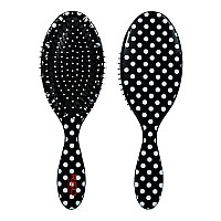 Red By Kiss Detangling Hair Brush Glides Through Tangles With Ease For All Hair Types Kids Friendly Size Hair Detangler Wet Or D