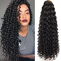 Gogo Curl Crochet Hair For Women Water Wave Curly Crochet Hair Wavy Human Hair Deep Wave Beach Curl Crochet Synthetic Hair Exten