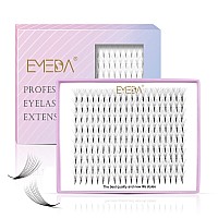 EMEDA 180 Fans Premade Fans Eyelash Extensions Thin Base 10D Stable D Curl Pointy Base Premade Lash Extensions Fans Pre Fanned Volume Lash Extensions (10D 0.07 D 10mm)