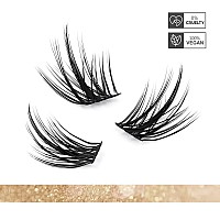 Lankiz Diy Lash Extensions 72Pcs Lash Cluster 10Mm Individual Eyelash Extensions At Home Superfine Band Soft Lash Clusters Di