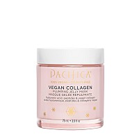 Pacifica Beauty Vegan Collagen Plumping Jelly Overnight Face Mask Skincare Peptide Moisturizer Hyaluronic Acid Squalane Gla