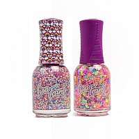 Orly X Lisa Frank Nail Polish Toppers Shimmer And Glitter Nail Polish Can Be Worn Alone Or On Top Of Your Favorite Shades 0