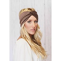 12 Pack Headbands For Women Knotted Cross Twist Wide Turban Hair Band Elastic Workout Non Slip Sweat Hair Wrap For Yoga Running