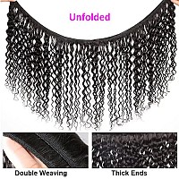 Water Wave Bundles 100 Unprocessed Brazilian Virgin Human Hair 3 Bundles 12A Water Curly Bundles Hair Weft For Black Women Natu