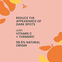 Burts Bees Vitamin C Turmeric Face Serum Mothers Day Gifts For Mom Brightens Skin Visibly Reduces Dark Spots Fine Lines