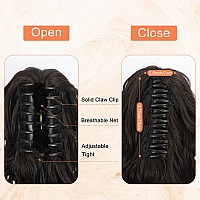 Seikea 12 Short Claw Highlight Ponytail Extension Pt001 Ella Wavy Curly Thick Jaw Clip In Hair Extensions Ponytail Soft Natura