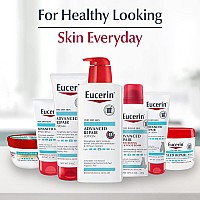 Eucerin Skin Care Set Advanced Repair Unscented Body Lotion For Dry Skin 169 Fl Oz Bottle Advanced Cleansing Body And Face