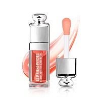 Hydratingmoisturizing Lip Glow Oil Gloss Transparent Toot Lip Oil Tinted Nonsticky Nourishing Long Lasting Repairing Lightenin