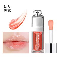 Hydratingmoisturizing Lip Glow Oil Gloss Transparent Toot Lip Oil Tinted Nonsticky Nourishing Long Lasting Repairing Lightenin