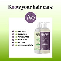 Sulfate Free Shampoo And Conditioner Set Tea Tree Sage And Rosemary Shampoo And Conditioner For Dry Flaky Scalp Care Deep Cl