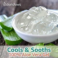 Eden Dews Aloe Vera Gel For Skin 100 Pure Natural Organic Moisturizing Face Skin Hair Care Sun Burn Relief Hydrating