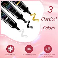 Seisso Stamp Nail Polish Gel 3 Colors White Black Shining Golden Stamping Gels For Nail Stamp Plate Stamper Uv Led Nail Art Gel