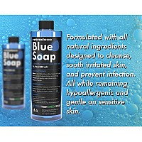 Retrodeco Ultra Concentrated 169Oz Tincture Of Blue Tattoo Soap Usp Makes 13 Gallons Of Blue Soap With Xl 169Oz Squeeze Bott