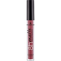 Essence 8H Matte Liquid Lipstick Highly Pigmented With Smudgeproof Matte Finish Vegan Cruelty Free 08 Dark Berry