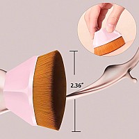 Self Tanner Brush Tanning Face Applicator Sunless Tan Flat Top Kabuki Tanning Brush