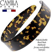 Camila Paris Cp3460 French Headband For Women Handmade Tokyo Strong Hold Grip Womens Hair Band Ligth And Very Flexible No S