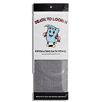 Death To Loofah Exfoliating Shower Towel Japanese Style Body Scrubber Back Scrubber And Face Wash Cloth In One Say Goodby