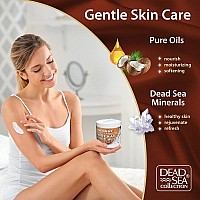 Dead Sea Collection Coconut Oil Body Butter For Women With Dead Sea Minerals Nourishing Moisturizer Softening And Smoothing