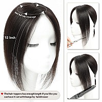 Aimeolyn Hair Toppers For Women Real Human Hair Toppers For Women No Bangs Top Hair Extensions Hair Pieces For Thinning Hair Wig