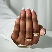 Btartboxnails French Gel Nail Tips French Tip Press On Nails Brown Short Almond Xcoattips Preapplied Tip Primer Base Coat