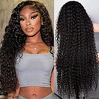 134 Hd Transaprent Lace Frontal Wigs Deep Wave Wet Wavy Human Hair 10A 13X4 Lace Front Wig Glueless Brazilian Hair Extensions D