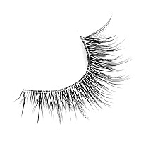 outopen 10 Pairs Clear Band Manga Lashes Natural Look 12MM Anime Lashes Spiky