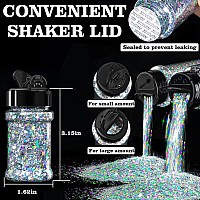 Holographic Chunky Glitter 50G Silver50G Gold Body Glitter With Multishapes 100G352Oz Sparkle Glitter For Body Face Eye Hair