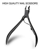 Zizzon Manicure Set 18 In 1 Professional Pedicure Set Nail Scissors Grooming Kit With Leather Travel Case Blackred