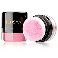 Rouse Face Blush Powder Makeup Soft Mushroom Blush For Cheeks Long Lasting Makeup Powder Highlight - Matte Finish (Peach Pollen)