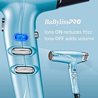 Babylisspro Hair Dryer Nano Titanium Dual Ionic Blow Dryer Hair Styling Tools Appliances Bnt9100