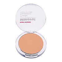 Ruby Kisses Mineral Pressed Powder Foundation Medium To Full Coverage Natural Finish 035 Ounce Sand Beige