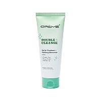 The Crme Shop Korean Skincare Double Cleanse 2In1 Green Tea Face Wash Brightening Treatment Acne Treatment Calms Redness C