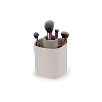 Joseph Joseph Viva Tiered Makeup Brush Pot Organiser With Dividers For Brushes Eyeliners Lip Pencils Mascara Storage