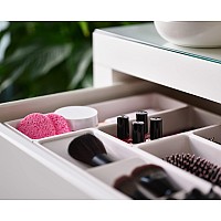 Joseph Joseph Viva Modular 7Piece Makeup Beauty Drawer Organiser Set Storage Boxes Dividers For Makeup Beauty Grooming Item