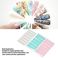 Manicure Clay, Adhesive Reusable Removable Nail Art Stand Clay, for False Nail Tips Display Practice, 3 Colors DIY Nail Art Sticky Plasticine Non Stick Hand Clays