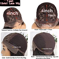 427 Human Hair Wigs Hd Lace Front Wigs 13X4X1 T Part Wigs Short Bob 12Inch Human Hair Gluless Wigs 150 Brazilian Virgin Human