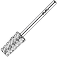 Pana Tapered Barrel Carbide 332 Shank Size Silver Extra Fine Grit Fast Remove Acrylic Or Hard Gel Nail Drill Bit For M