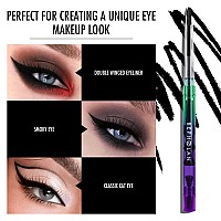 Bepholan Black Eyeliner Pencilswaterproof Gel Eyeliner Pencil Black Waterline Eye Liner Pen For Women Waterproof Smudge Proof L