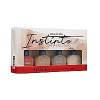 Masglo Nail Polish Instinto Collection Nail Polish 4 Pcs New Trends Coleccin Instinto 4 Esmaltes De Las Ltimas Tendencias