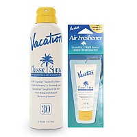 Vacation Classic Spray Sunscreen Spf 30 Air Freshener Bundle Broad Spectrum Sunscreen Spray Vegan Sunblock Spray Body Spray