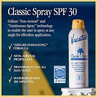 Vacation Classic Spray Sunscreen Spf 30 3Pack Broad Spectrum Sunscreen Spray Vegan Sunblock Spray Body Lotion With Spf Spra