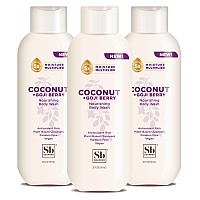 Soapbox Body Wash Coconut Goji Berry Body Wash For Women Men Vegan Antioxidant Rich Moisturizing Body Wash With Shea But