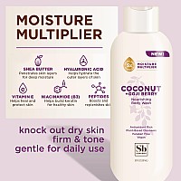 Soapbox Body Wash Coconut Goji Berry Body Wash For Women Men Vegan Antioxidant Rich Moisturizing Body Wash With Shea But