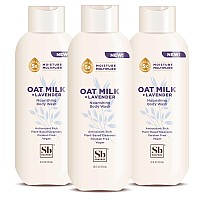 Soapbox Body Wash Oat Milk Lavender Body Wash Body Wash For Women Men Vegan Antioxidant Rich Moisturizing Calming With