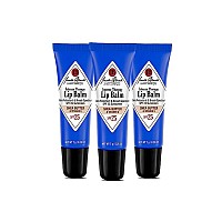 Jack Black Intense Therapy Lip Balm 025Oz Pack Of 3 Shea Butter Vitamin E Spf 25 Sun Protection Lip Moisturizer Hydr