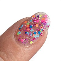 Orly X Lisa Frank Nail Polish Toppers Shimmer And Glitter Nail Polish Can Be Worn Alone Or On Top Of Your Favorite Shades 0