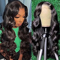 Queen Story Body Wave Lace Closure Wig 4X4 Hd Lace Front Wigs Human Hair Pre Plucked With Baby Hair 100 Human Hair Lace Front W