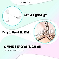 Vavalash 500 Fans Premade Fans Eyelash Extensions 916Mm Length Premade Lash Fans 5D 6D 7D 8D 10D 12D 14D Handmade Promade Loose