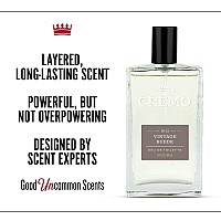 Cremo Vintage Suede Reserve Collection Cologne Spray A Combination Of White Moss Rich Amber And Smooth Suede 34 Fl Oz