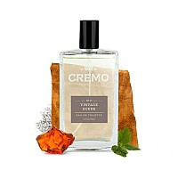 Cremo Vintage Suede Reserve Collection Cologne Spray A Combination Of White Moss Rich Amber And Smooth Suede 34 Fl Oz